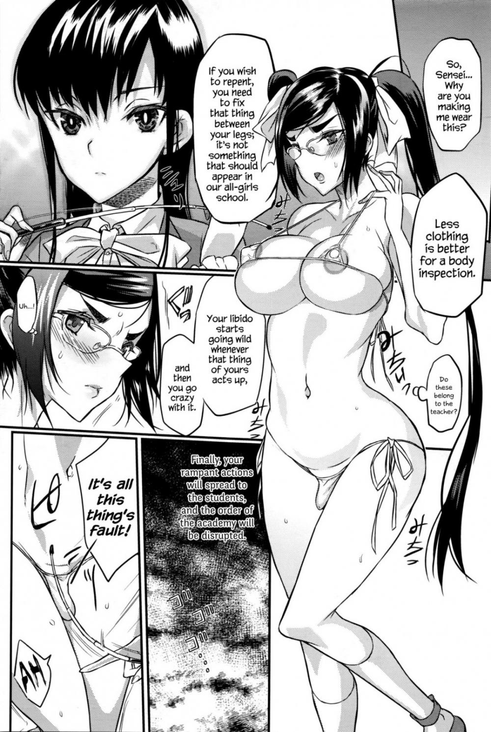 Hentai Manga Comic-Seitokaichou no Himitsu 5-Read-9